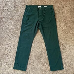 Goodfellow & Co Hennepin Chino Pant Forest Green